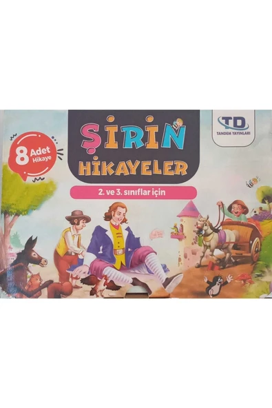 Tandem Yayınları Tandem Şirin Hikayeler 2.ve3. Sınıflar Için 8 Kitap ürün görseli 1
