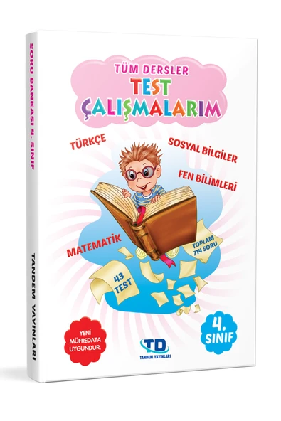 Tandem Yayınları 4. Sınıf Tüm Dersler Farklı Test Çalışmalarım ürün görseli 1