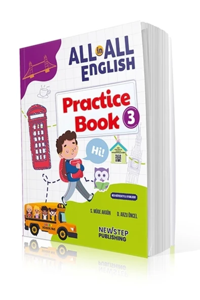 newstep publishing Allinall Englısh Practıce Book 3.sınıf ürün görseli 1