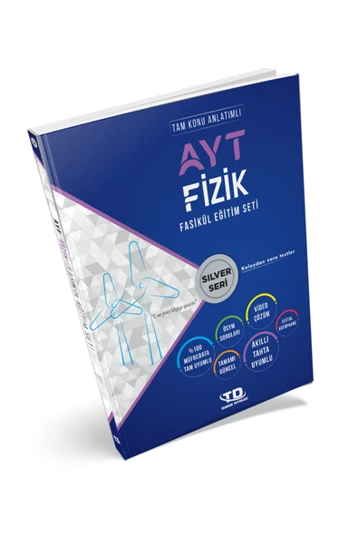 Tandem Yayınları AYT Fizik Konu Anlatımlı Silver Fasikül Eğitim Seti ürün görseli 1