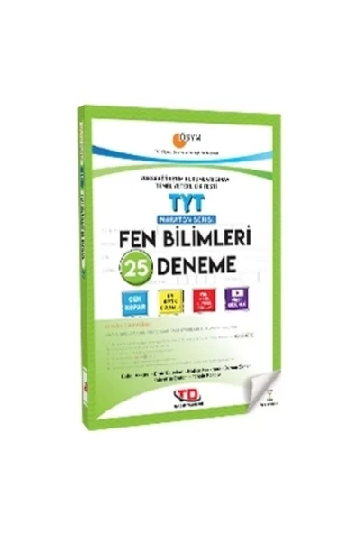 Tandem Yayınları Tyt Maraton Serisi Fen Bilimleri 25 Deneme ürün görseli 1