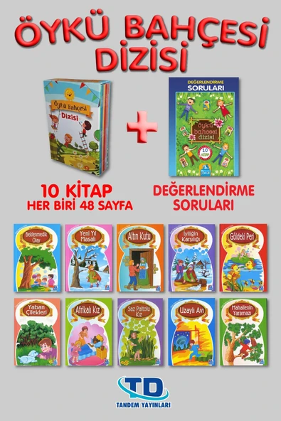 Mercek Yayıncılık Öykü Bahçesi Dizisi (10 KİTAP TAKIM) ürün görseli 1