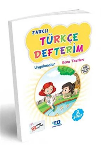 Tandem Yayınları 3. Sınıf Farklı Türkçe Defterim / Kolektif / Tandem Yayınları / 9786052285381 ürün görseli 1