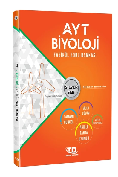 Tandem Yayınları Yks Ayt Biyoloji Soru Bankası Silver Serisi ürün görseli 1