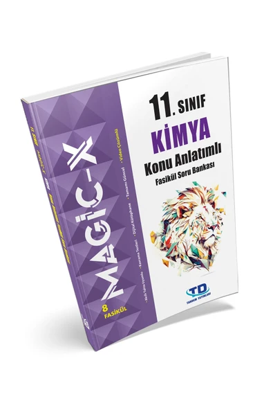 Tandem Yayınları 11. Sınıf Magic-X Kimya Konu Anlatımlı Fasikül Soru Bankası ürün görseli 1