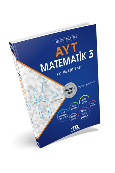 Tandem Yayınları AYT Matematik 3 Konu Anlatımlı Silver Fasikül Eğitim Seti ürün görseli 1