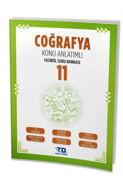 Tandem Yayınları 11. Sınıf Coğrafya Konu Anlatımlı Fasikül Soru Bankası / Kolektif / Tandem Yayınları / 9786257194839 ürün görseli 1