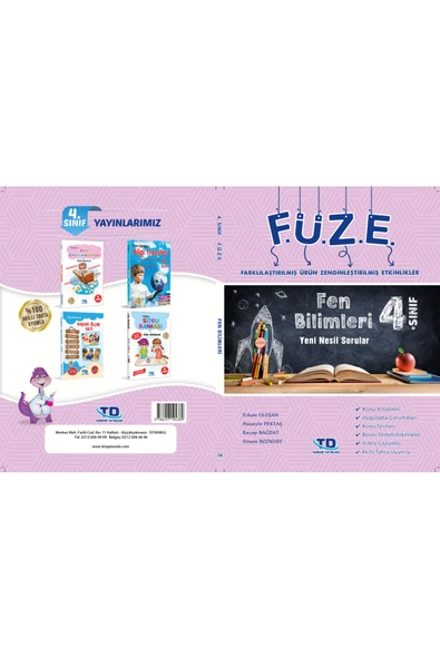 Tandem Yayınları F.u.z.e. 4. Sınıf Fen Bilimleri ürün görseli 1