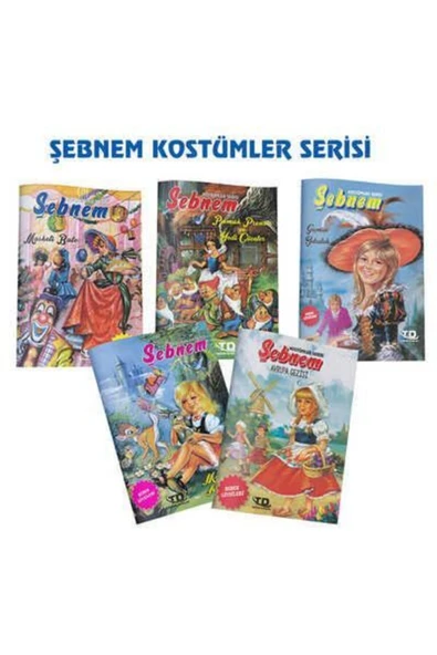 Tandem Yayınları Şebnem İle Kostümler Serisi 5 Kitap Set / Kolektif / Tandem Yayınları / 9786050678628 ürün görseli 1