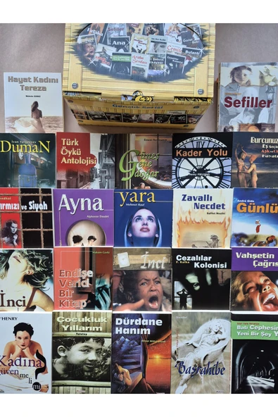 Tandem Yayınları Gençlik Serisi 22 Kitaplık dünya klasiklerinden seçme romanlar ürün görseli 1