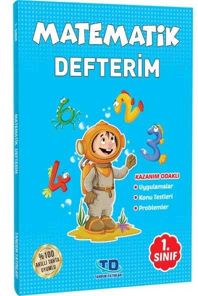 Tandem Yayınları Matematik Defterim 1.sınıf ürün görseli 1