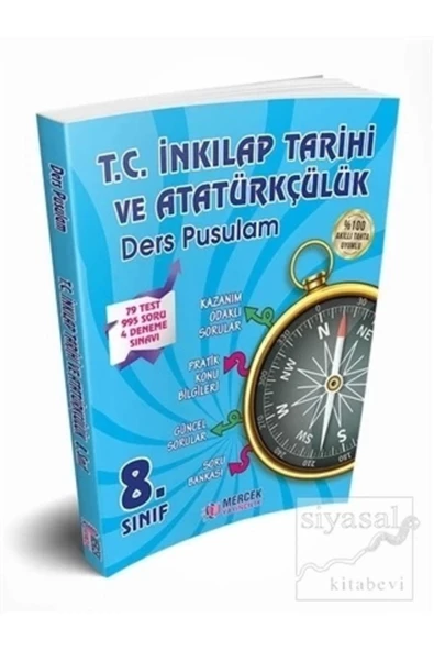 Mercek Yayıncılık T.c. Inkılap Tarihi Ve Atatürkçülük 8. Sınıf Ders Pusulam ürün görseli 1