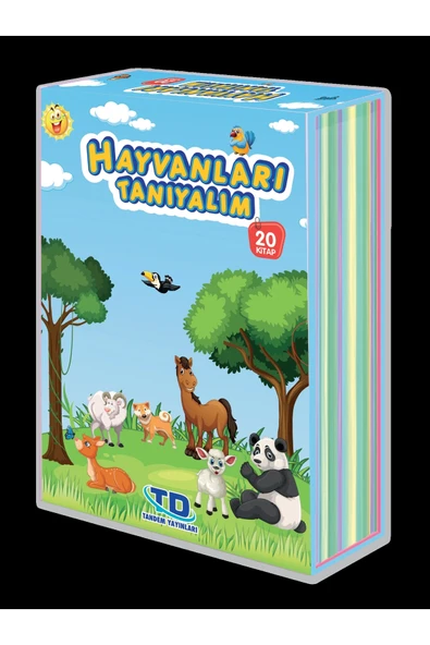 Tandem Yayınları Hayvanları Tanıyalım 1. Ve 2.sınıf 20 Kitap Kutulu Okuma Seti ürün görseli 1