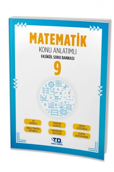 Tandem Yayınları 9. Sınıf Matematik Konu Anlatımlı Fasikül Soru Bankası / Kolektif / Tandem Yayınları / 9786257194648 ürün görseli 1