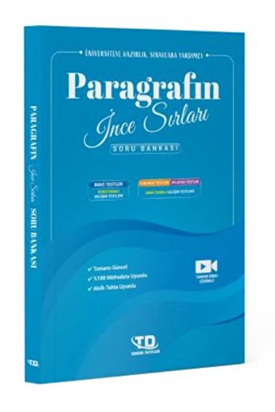 Tandem Yayınları Paragrafın İnce Sırları Soru Bankası / Kolektif / Tandem Yayınları / 9786258392326 ürün görseli 1