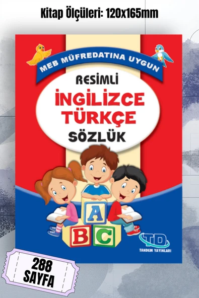 Tandem Yayınları Resimli Ingilizce Türkçe Sözlük ürün görseli 1