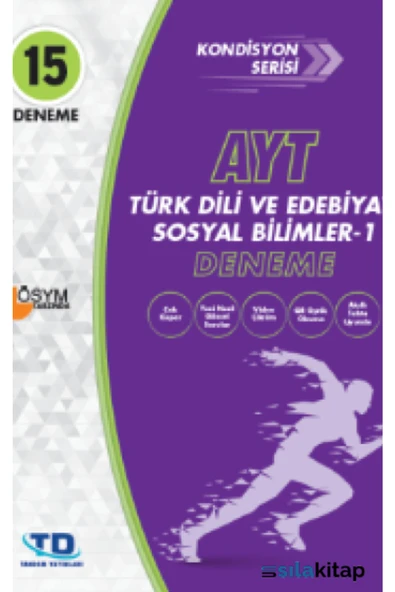 Tandem Yayınları Ayt Türk Dili Ve Edebiyatı - Sosyal Bilimler - 1 Kondisyon 15 Deneme ürün görseli 1