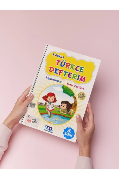Tandem Yayınları 3.SINIF FARKLI TÜM DERSLER TÜRKÇE DEFTERİM ürün görseli 1