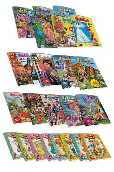 Tandem Yayınları Şebnem Bebek Sweet Girl, Minikler, Moda, Kostümler 23 Lü Tam Seri Etkinlik Kitabı ürün görseli 1