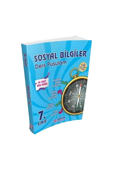 Mercek Yayıncılık Sosyal Bilgiler Ders Pusulam Soru Bankası 7. Sınıf ürün görseli 1