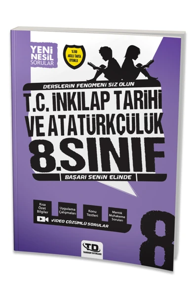 Tandem Yayınları Fenomen T.c Inkılap Tarihi Ve Atatürkçülük 8.sınıf ürün görseli 1