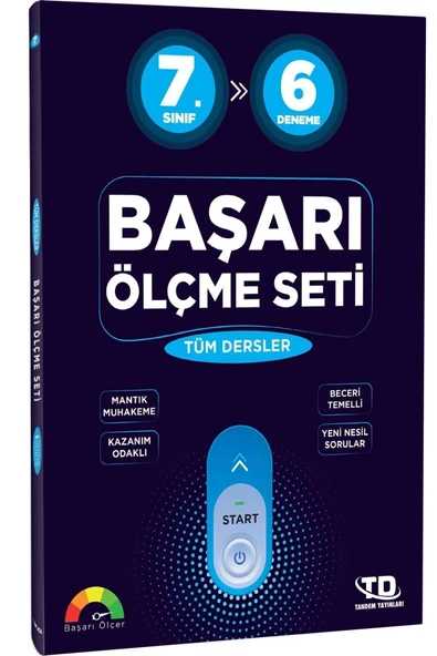 Tandem Yayınları 7. Sınıf Tüm Dersler Başarı Ölçme Seti 6 Deneme Sınavı ürün görseli 1