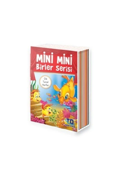 Tandem Yayınları Mini Mini Birler Serisi Dik Temel Harflerle (20 KİTAP TAKIM) / 9786052285916 ürün görseli 1