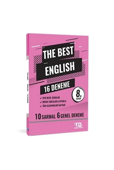 Tandem Yayınları Otorite 8. Sınıf Lgs Ingilizce Deneme 16`lı ürün görseli 1