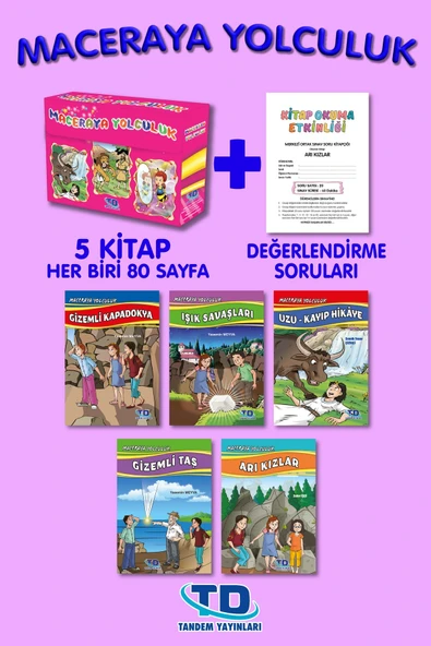 Tandem Yayınları 3. Ve 4. Sınıflar Için Maceraya Yolculuk 5 Kitap ürün görseli 1