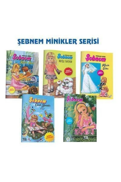 Tandem Yayınları Şebnem Ile Minikler Serisi 5 Kitap Set ürün görseli 1