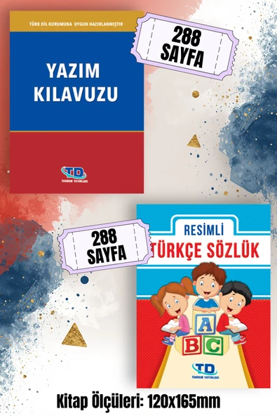 Tandem Yayınları Resimli Türkçe Sözlük + Yazım Kılavuzu ürün görseli 1