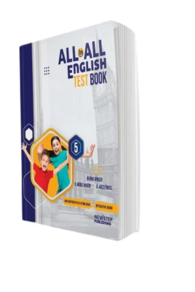 Tandem Yayınları 5. SINIF ALL IN ALL ENGLISH TEST BOOK Benna Dinçer ürün görseli 1