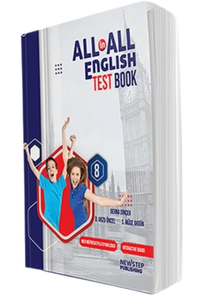 Tandem Yayınları 8. SINIF ALL IN ALL ENGLISH TEST BOOK ürün görseli 1