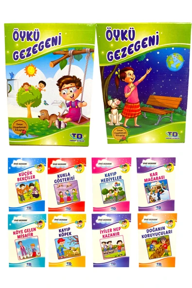 Tandem Yayınları ÖYKÜ GEZEGENİ ÇOCUK KİTAPLARI 8 KİTAP 3. VE 4.SINIFLAR BİLGİLENDİRİCİ VE EĞİTİCİ KUTULU ürün görseli 1