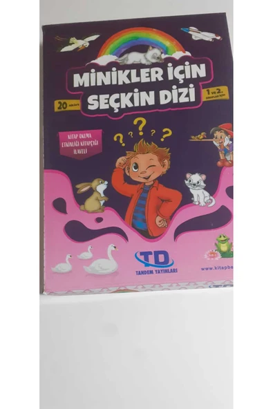 Tandem Yayınları minikler için seçkin dizisi 1.2 sınıflar için 20 kitap ürün görseli 1