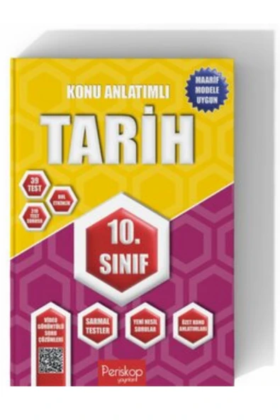 Periskop Yayınları PERİSKOP (Tandem) 10.Sınıf Tarih Konu Anlatımlı ürün görseli 1