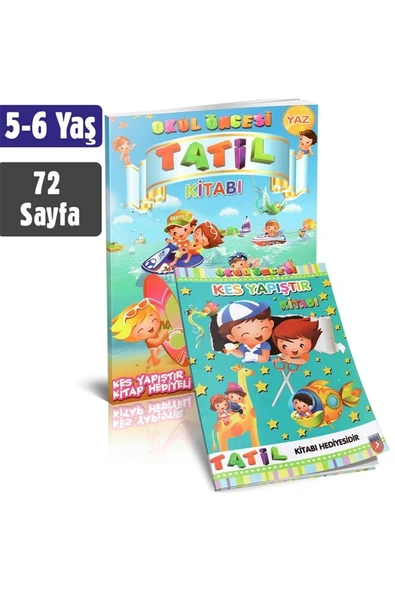 Tay Yayınları Okul Öncesi Yaz Tatil Kitabı ürün görseli 1