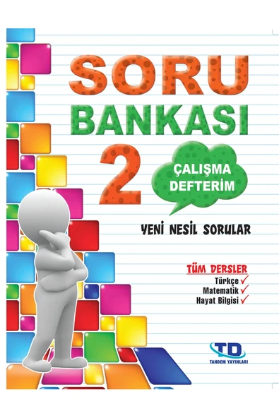 Tay Yayınları TAY Çalışma Defterim Tüm Dersler Soru Bankası 2.sınıf ürün görseli 1