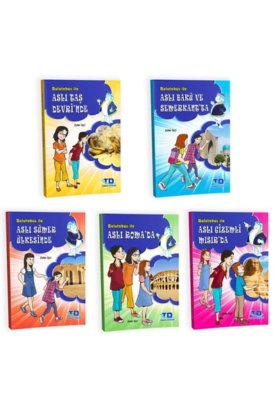 Tandem Yayınları BULUTOBÜS İLE TARİHE YOLCULUK DİZİSİ KUTULU ( 5 KİTAP ) ürün görseli 1