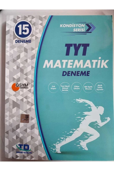 Tandem Yayınları Tandem Tyt Kondisyon 15'li Matematik Denemesi ürün görseli 1