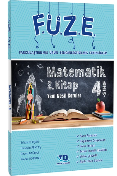 Tandem Yayınları 4. Sınıf Füze Matematik Yeni Nesil Soru Bankası 2. Kitap ürün görseli 1