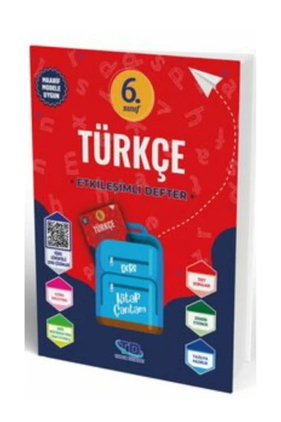 Tandem Yayınları TANDEM 6.Sınıf Türkçe Etkileşimli Defter ürün görseli 1