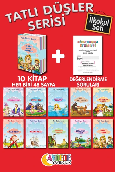 Tandem Yayınları TATLI DÜŞLER SERİSİ KUTULU ( 10 KİTAP ) ürün görseli 1