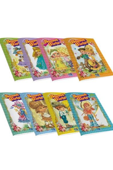 Tandem Yayınları Şebnem Cici Kızlar Serisi Kes-Yapıştır Bebek Giydirme 8 Kitap ürün görseli 1