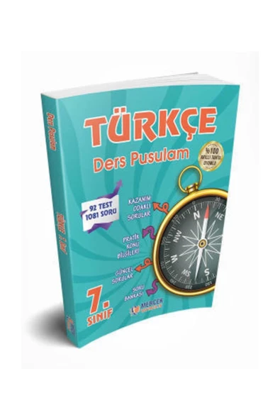 Tandem Yayınları Türkçe Ders Pusulam Soru Bankası 7. Sınıf ürün görseli 1