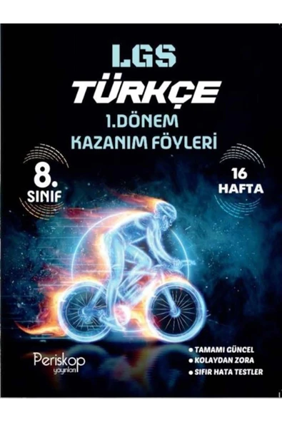 Periskop Yayınları 8.SINIF LGS TÜRKÇE 1. DÖNEM KAZANIM FÖYLERİ ürün görseli 1