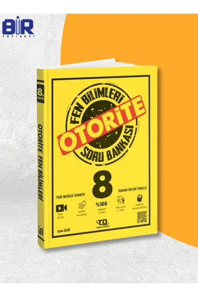 Tandem Yayınları OTORİTE FEN BİLİMLERİ 8.SINIF SORU BANKASI BECERİ TEMELLİ VİDEO ÇÖZÜMLÜ ürün görseli 1