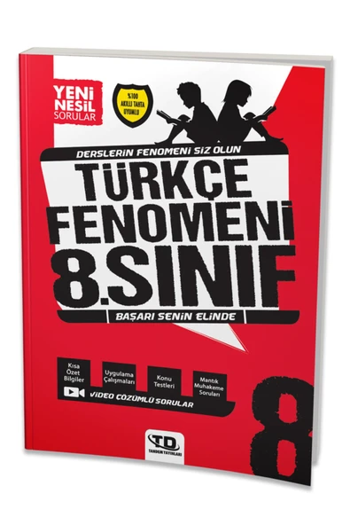 Tandem Yayınları Tandem 8.sınıf Türkçe Fenomeni (yeni Nesil - Büyük Boy) ürün görseli 1