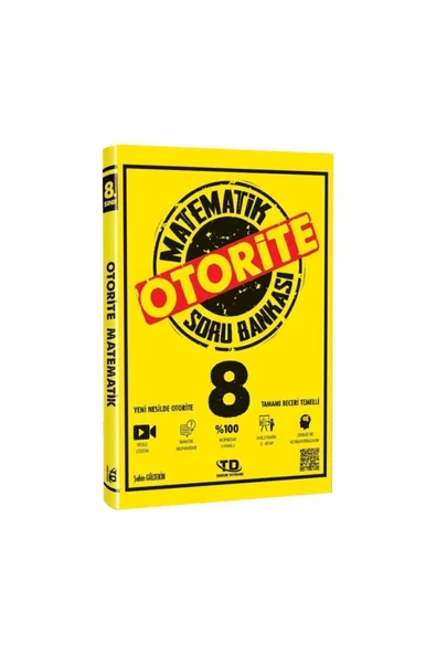 Tandem Yayınları Otorite 8. Sınıf Matematik Soru Bankası ürün görseli 1