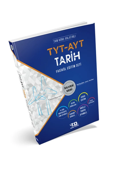 Tandem Yayınları TYT-AYT Tarih Konu Anlatımlı Silver Fasikül Eğitim Seti ürün görseli 1